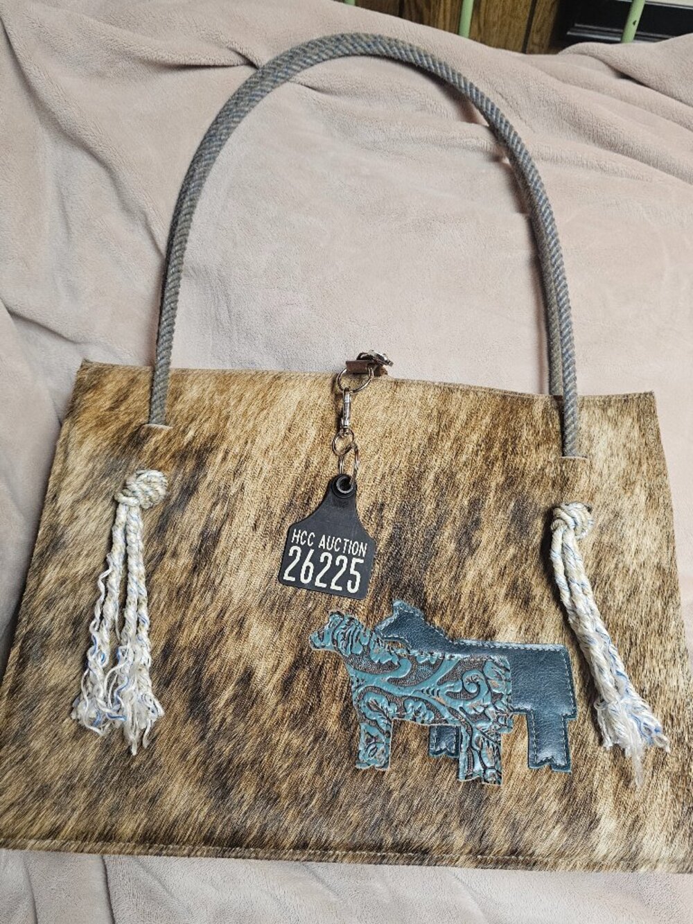 Holy cow coulture tote